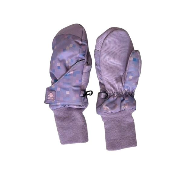 Nice Caps Thinsulate Insulated 40g Purple Mittens L/XL Kids Winter Ski 4-5 YO - Picture 1 of 7